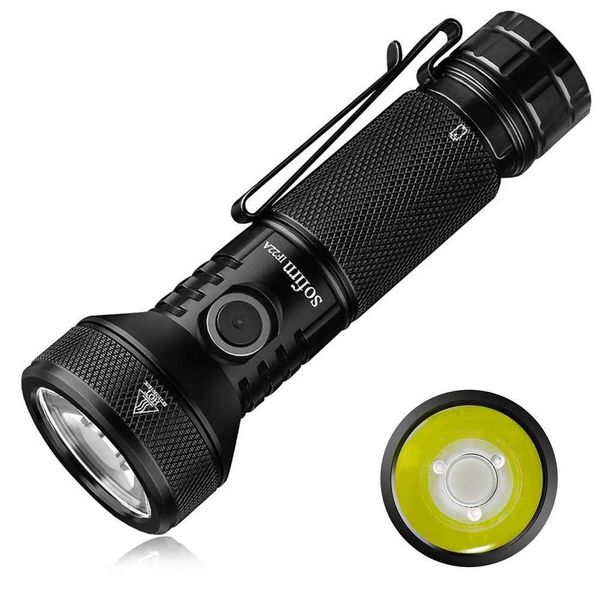 Sofirn IF22A LED Flashlight 21700 USB C 3A SFT40 2100lm 680M Throw Rechargeable Powerful Reverse Charging Torch Outdoor Y240913