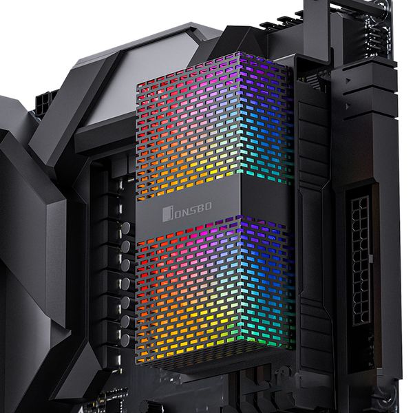 JONSBO NF-1 RAM Memory Module Cooling Radiator DDR4 DDR5 Ram Cooler 4Pin PWM 5V 3PIN ARGB Sync Dual 50mm Fan MemoryChip Heatsink