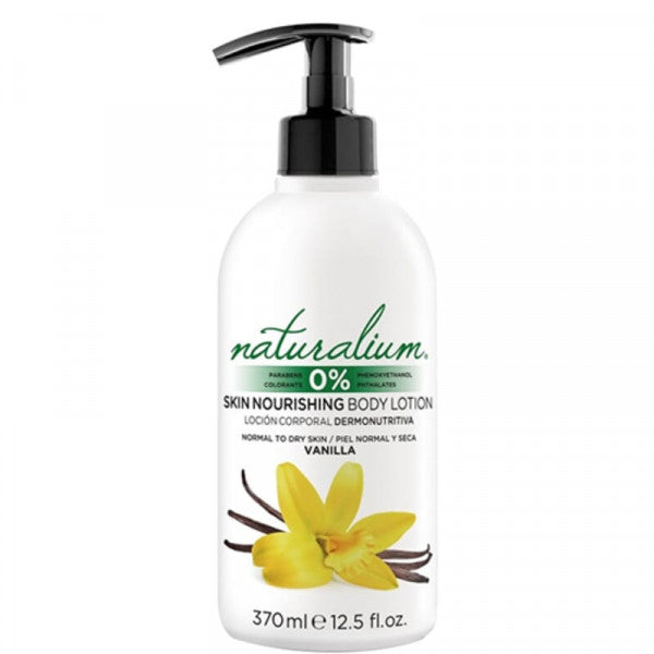 Skin nourishing Body lotion vanilla - Naturalium Fugtgivende og nærende 370 ml