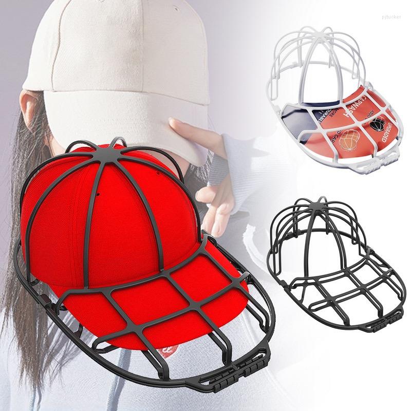 Ball Caps Baseball Hat Cleaning Protector Cap Washer Adult-Kid&#039;s Hats Double-deck Frame Cage Anti-wrinkle Home Washing