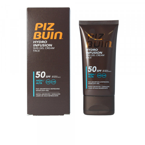 Hydro infusion sun gel cream face - Piz Buin Ochrona przeciwsłoneczna 50 ml