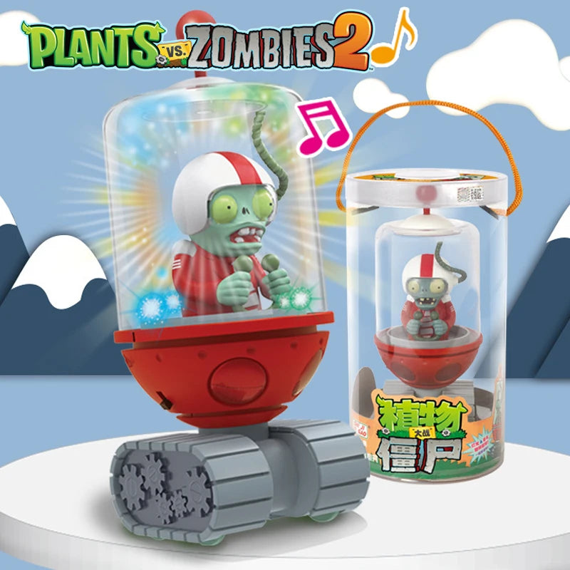 Plants vs Zombies 2 Electromagnetic Shield Zombie Pull back car toy Action Figures Battle Game Model Game Character Kid Boy Toy