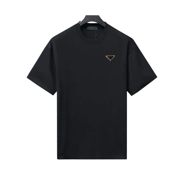 T Shirt Man Short Designer Tshirts Mens Womens Casual Shirts Luxury Clothing Tee Tops Male Black White Streetwear shirts