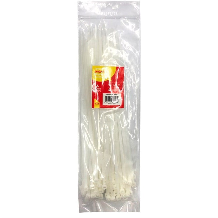 Amtech Hand Tools Standard Cable Ties In White