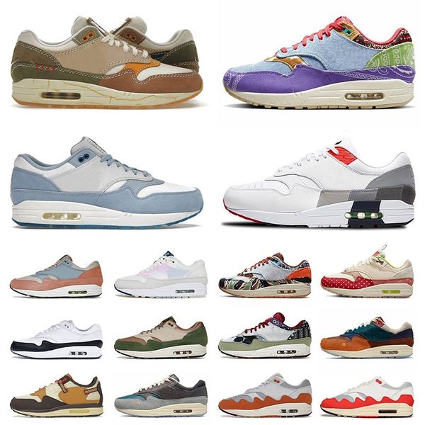 Cactus Jack 1 87 Concepts Running Shoes Men Women Patta Waves Black Monarch Baroque Brown Saturn Gold Wheat Treeline Mens Trainer Outdoor Sp