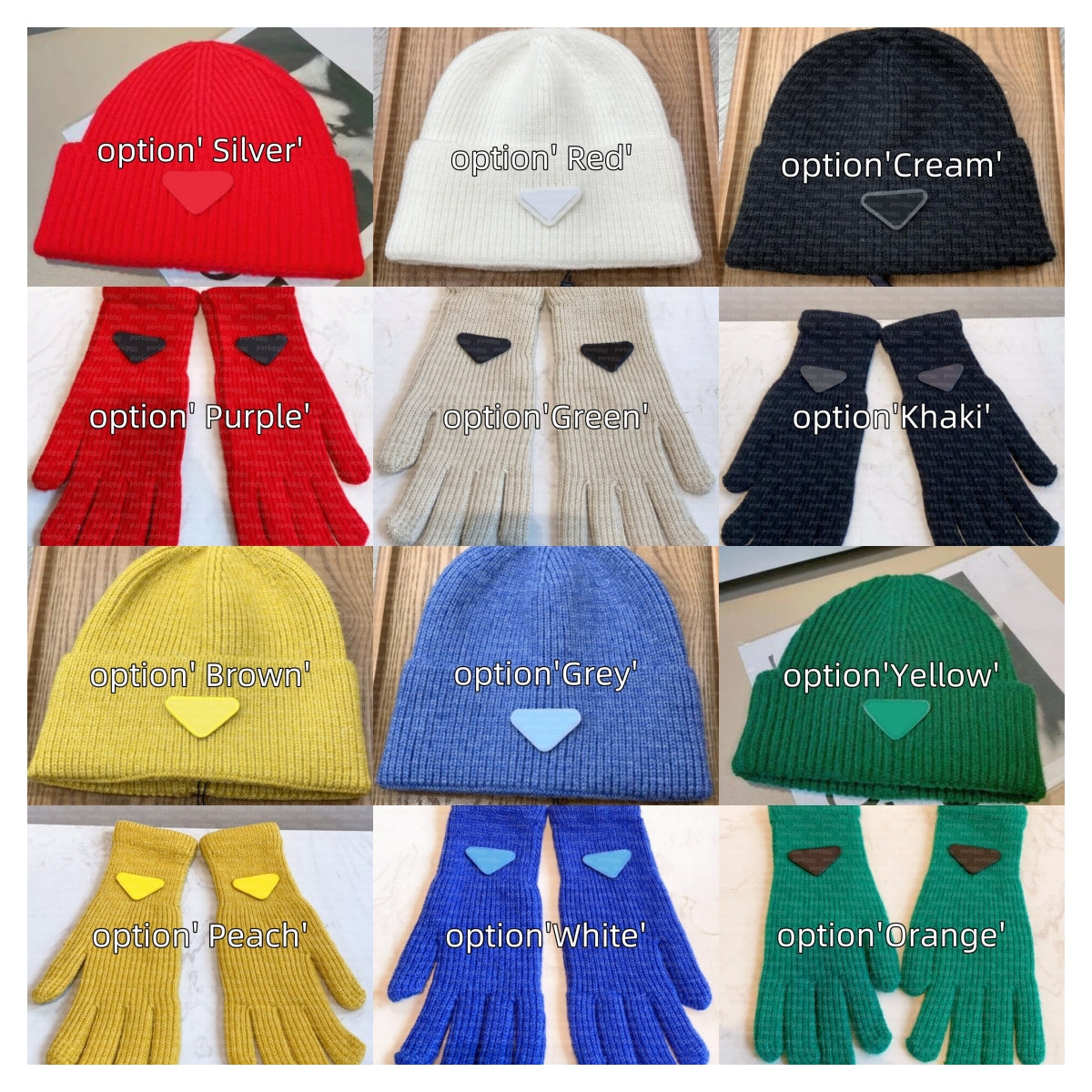 New Fashion Accessories Bucket Hats Cowboy Fisherman&#039;s Hat Knitting warm gloves