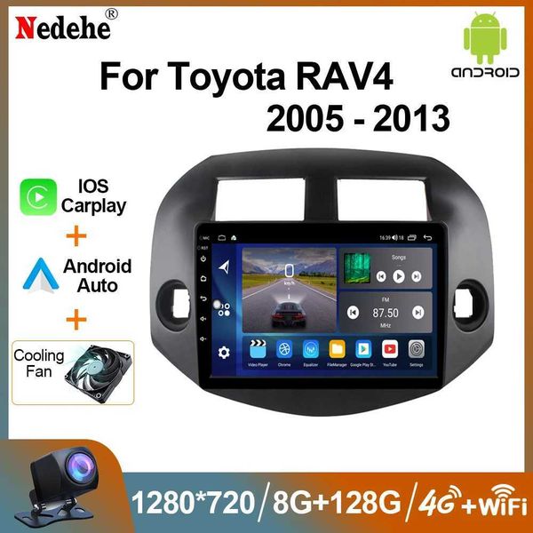 Other Electronics Car Radio 2 Din Android Carplay for Toyota RAV4 RAV 4 2005-2013 Multimedia Stereo Automatic Radio GPS Navigation 10 inch H