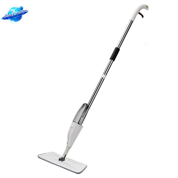 ddmyuranus Household Disposable Wet Dry Lazy Person Spray Mop Replaceable and Reusable Microfiber Pad 1pc good