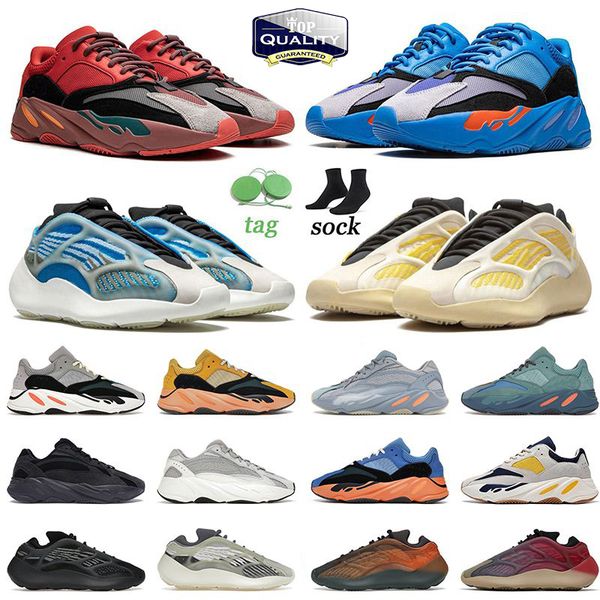Designer Sneaker Mens Women Platform Trainers clay brown magnet wash orange Luxury Sneakers carbon blue dark glow wave runner outdoor runnin
