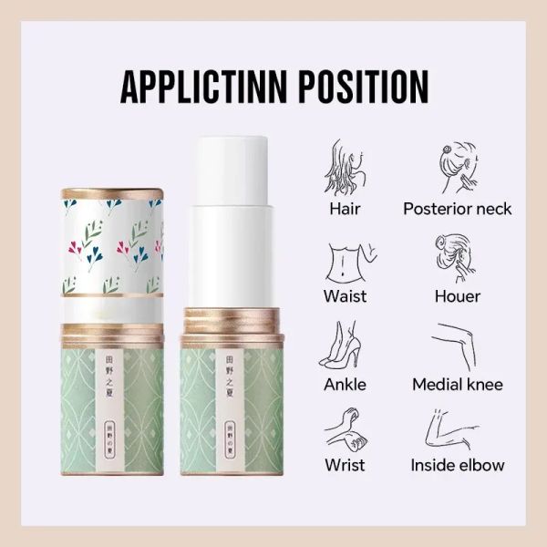 Solid Perfume Fragrances Solid Balm Mild Long Lasting Aroma Deodorant Fragrance Antiperspirant Portable Pocket Solid Balm