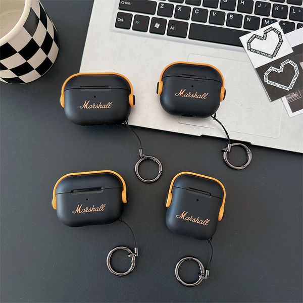 ddmygifts Ins Personalized Trendy Brand English Pro2 Protective Cover Suitable for 2nd and 3rd Generation Wireless Earphone Soft Case A