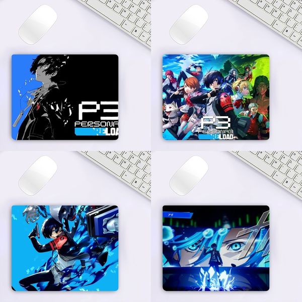 Game Persona 3 Reload P3RE S Mousepad Office Large Mouse PC Small Computer Game Keyboard Rubber Anti-slip Mice Mat