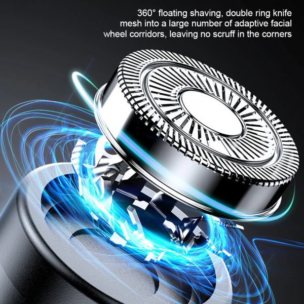 Electric Shaver Nose Ear Trimmer Safe Face Care USB Rechargeable Nose Hair Trimmer for Men Shaving Hair Removal Razor Shave