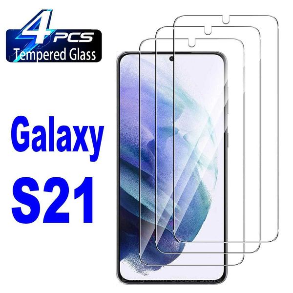 New Arrival 2-4Pcs Tempered Glass For Galaxy S21 5G Screen Protector Glass Film T250116