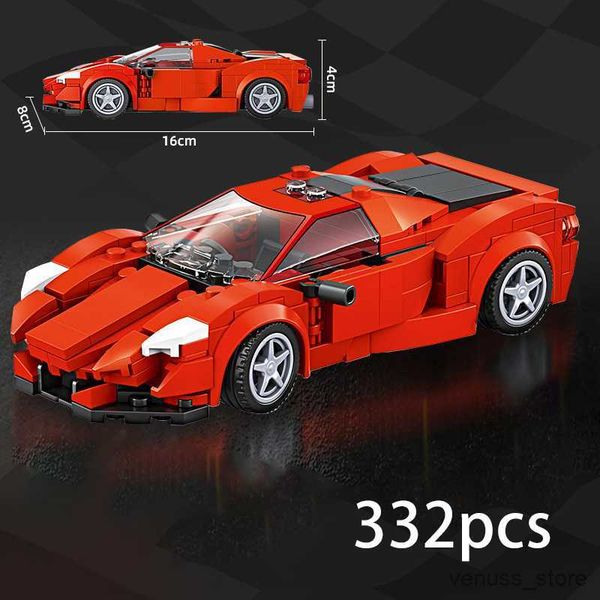 Blocks Speed Champions Racers Sets Model Building Blocks Toys For Kids City Vehicles Muscle Racing Highwat Car Technique R230701