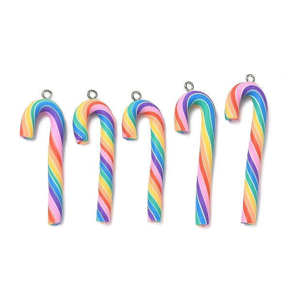 Handmade Polymer Clay Big Pendants