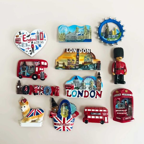Magnet Refrigerator England London Cubs London Eye London Bridge Refrigerator Magnet Magnetic Refrigerator Souvenirs Y240816