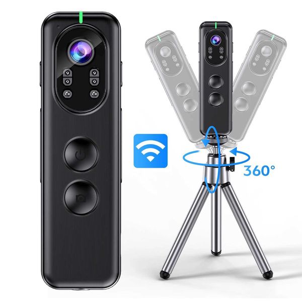 Sports Action Video Cameras BOBLOV D1 IR Night Vision 1080P WiFi Body Camera with OLED Screen Portable Mini Camera Recording for CyclingMeet