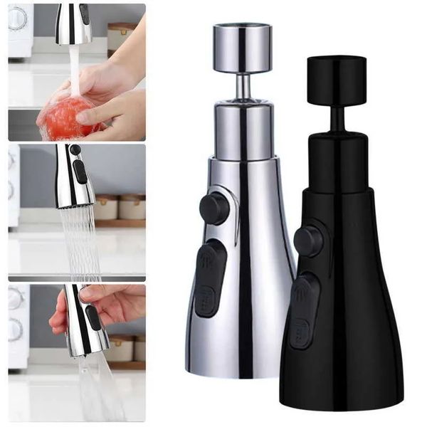 New Universal 360 Rotate Extender Aerator Plastic Splash Filter Kitchen Washbasin Faucet Bubbler Nozzle Wholesale available