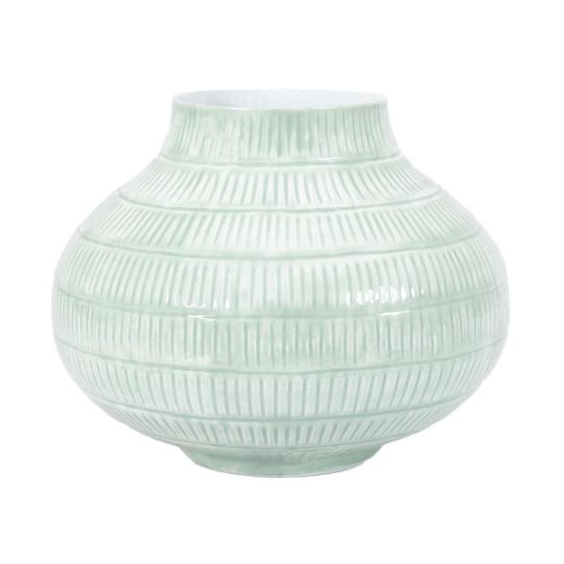 Emmy Large Vase - Pale Sage In PaleSage