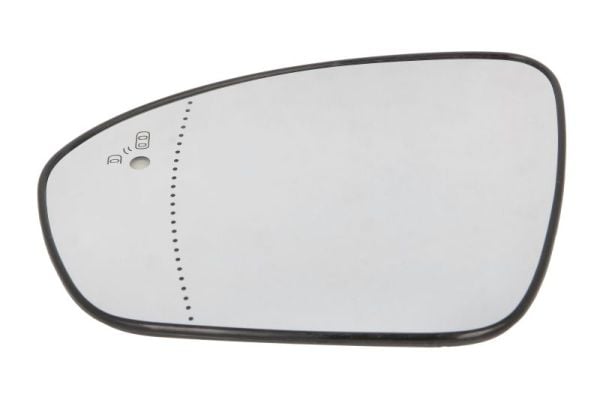 Mirror Glass, exterior mirror BLIC 6102-09-2503312P