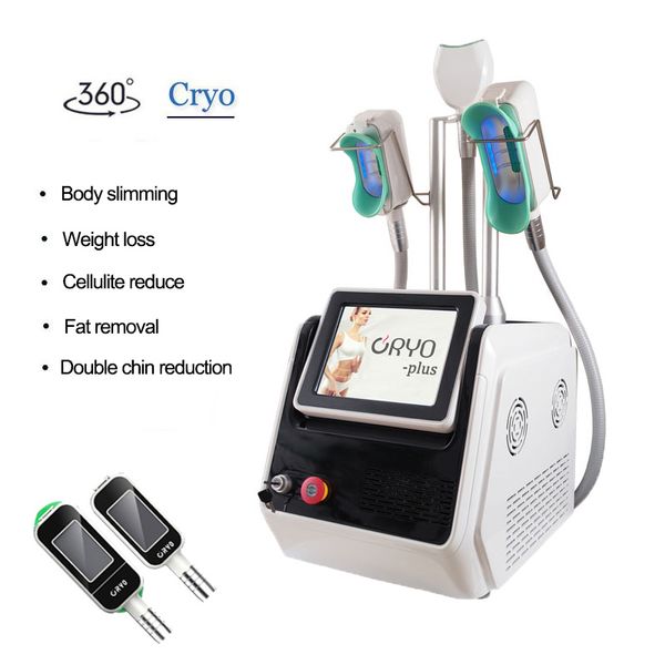 Freeze fat cold sculpt cryolipolysis system 360 cryo weight loss cryotherapy portable body shape slim machine 3 handle