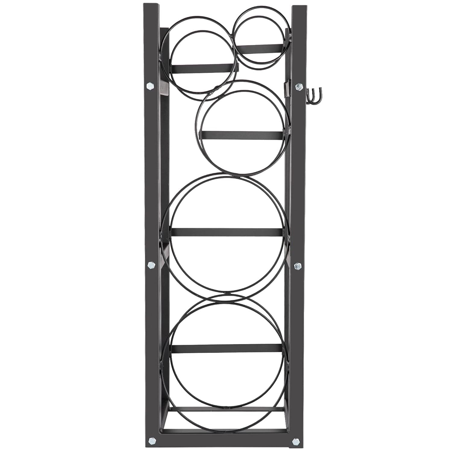 Garvee Refrigerant Tank Rack 2x30lbs and Other 3 Saving Space Cylinder Tank Rack 11"x12"x35" Gas Cylinder Racks and Holders for Freon, Gases, Oxygen, 
