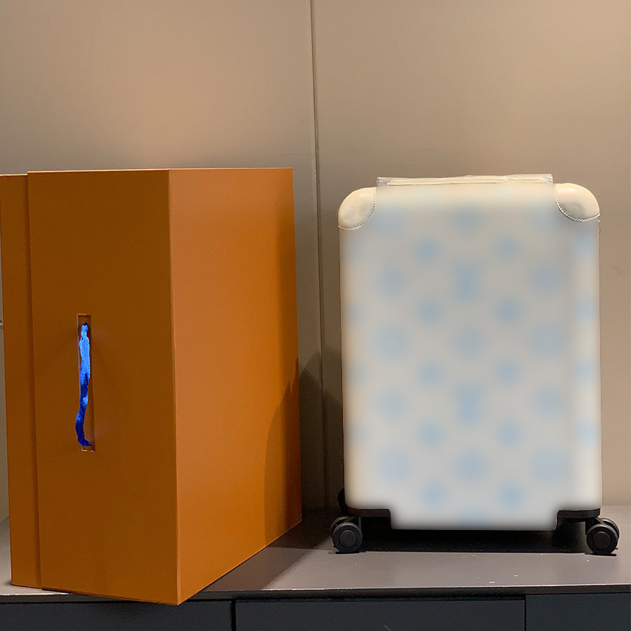 Suitcases Designer Luggage Boarding Case Designer Genuine Leather Carry On Suitcase Luxury 20 inches Spinner Flower Letter Box wheels Trolley Case P