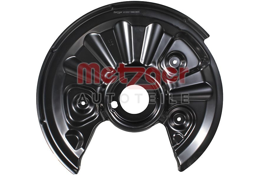 Splash Panel, brake disc METZGER 6115537