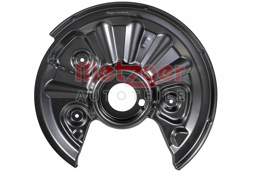 Splash Panel, brake disc METZGER 6115538