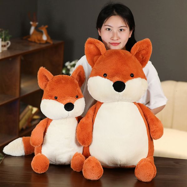 Plush Dolls 35 90cm Soft Fluffy Toy Cute Cartoon Animal Stuffed Doll Girls Lover Valentine&#039;s Gift Kawaii Sofa Decor Pillows 230105