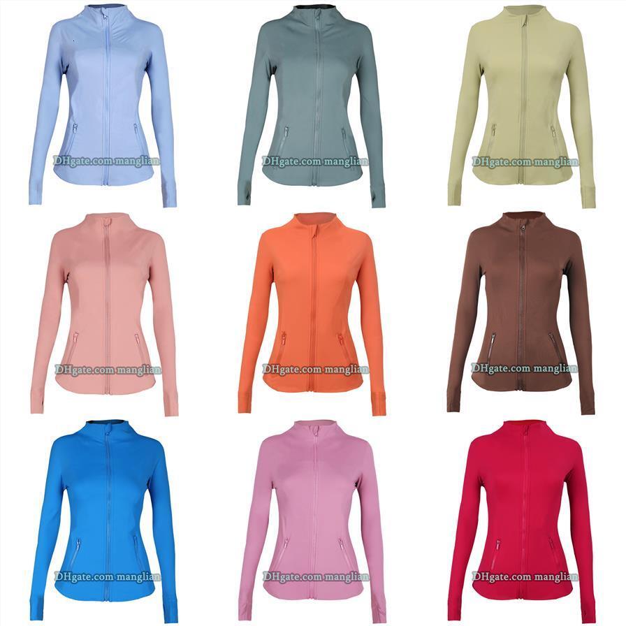 Women Yoga Jacket Line Decoration Activewear Quick-Dry Stylish Fitness Sweatshirt Workout and Jogging Solid Color Sports Gym Coat Breathable Comfort