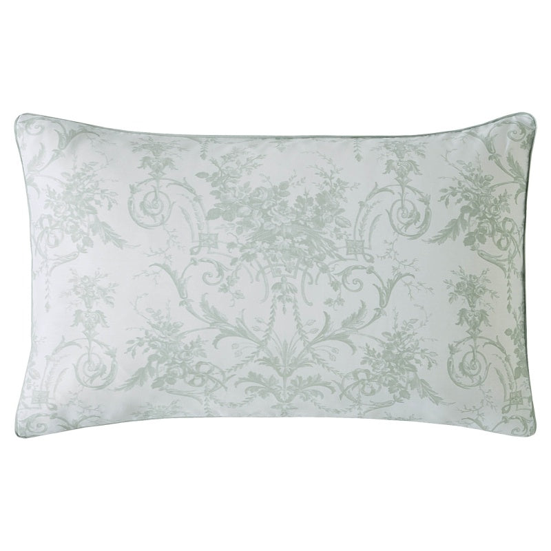 Laura Ashley Tuileries Pillowcase Pair In Green