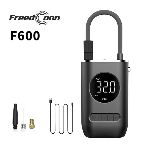 Car Honsoecar H077 Electrical Air Pump Air Compressor Wireless Air Pump DC 7.4V 50W 150PSI Portable Self Propelled Tire Pump for Moto Bicycl