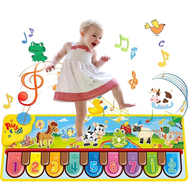 Sical mats with Sic sound Sical toys floor piano keyboard pads carpet felt touch Y250212