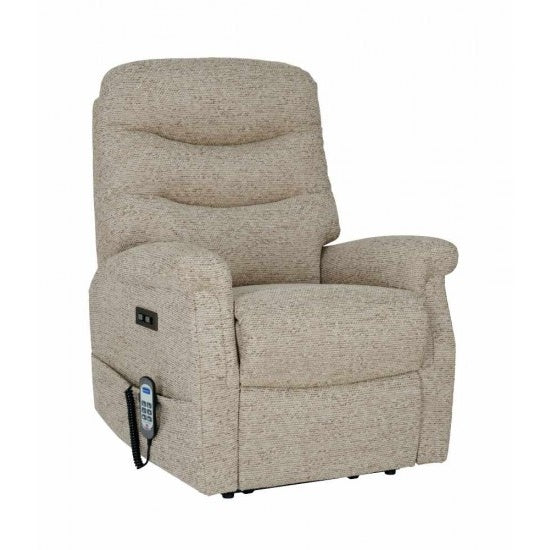 Celebrity Hollingwell Riser Recliner Chair Zipspeed - Petite - Dual Motor With Headrest - Fabric