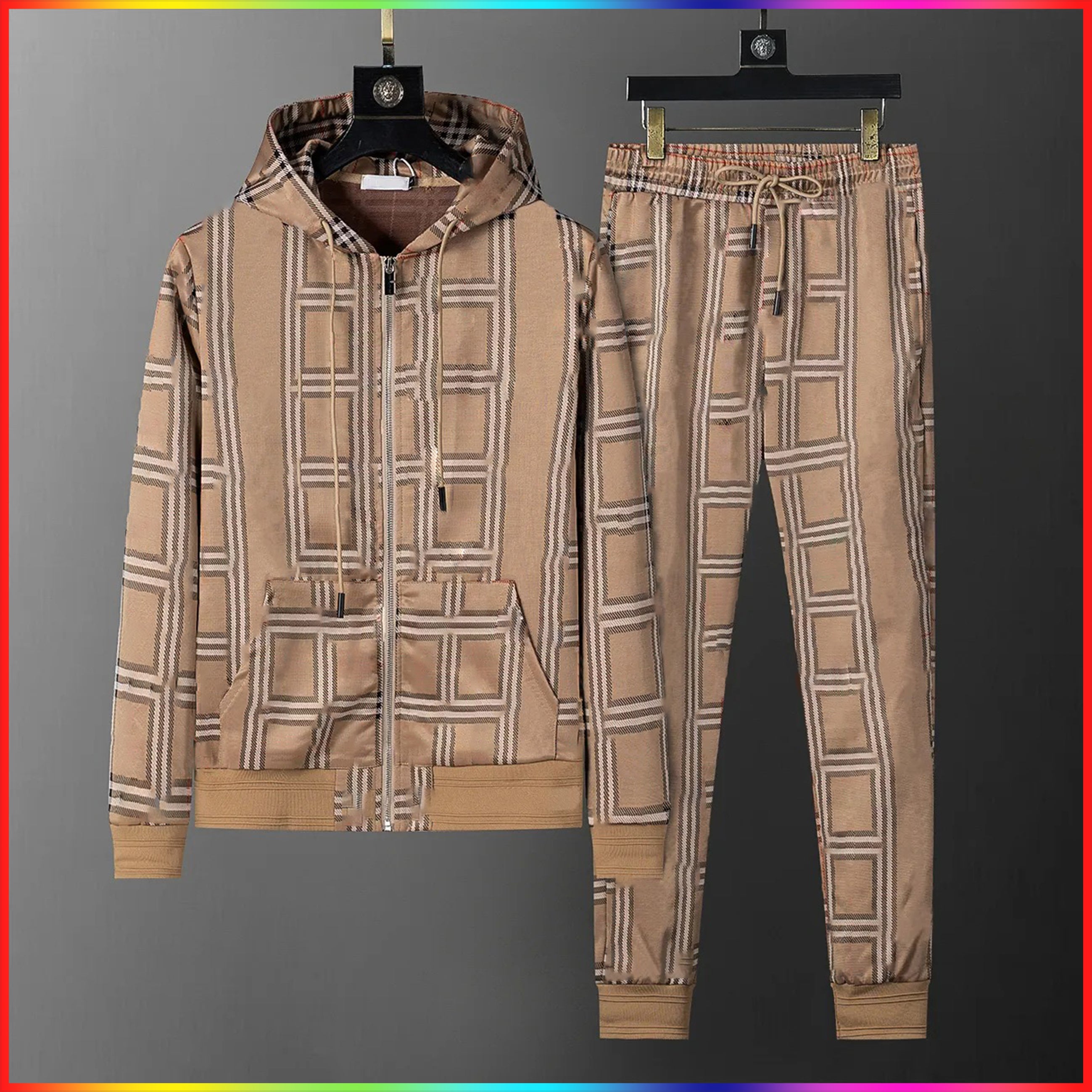 2025 Designer Tracksuits Men Autumn-Winter New Sport Set Luxury Hoodie Sweatsuits Pants Man essential Clothing Sweatshirt Casual Tennis Sport Fashio