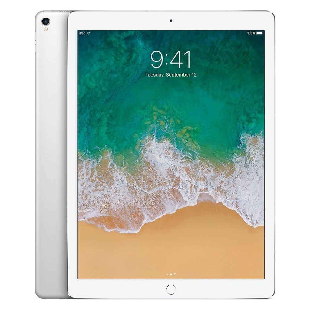 Apple® iPad Pro 12.9” Bundle with Case, Charger & Screen Protector - Silver (64GB)