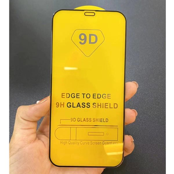 500pcs-lot 9D Full Cover Tempered Glass Screen Protector For iPhone 16 SE20 15 14 14Max 15Pro 15Promax 14PROMAX 13 12 Mini 11 Pro Max XR XS