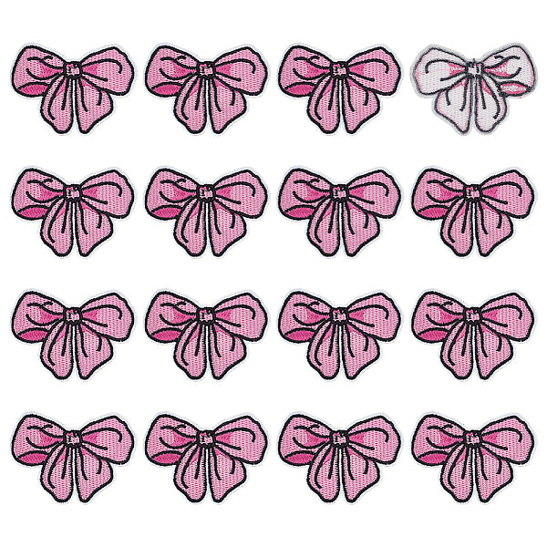 16 pezzo di toppe autoadesive in tessuto per ricamo computerizzato