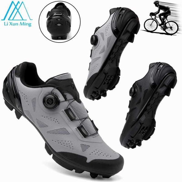 Bicycle Shoes Mens Black T01 Bicycle Sports Shoes Road Dustproof Bicycle Speed Flat Sports Racing Womens Spd Pedal CL241018