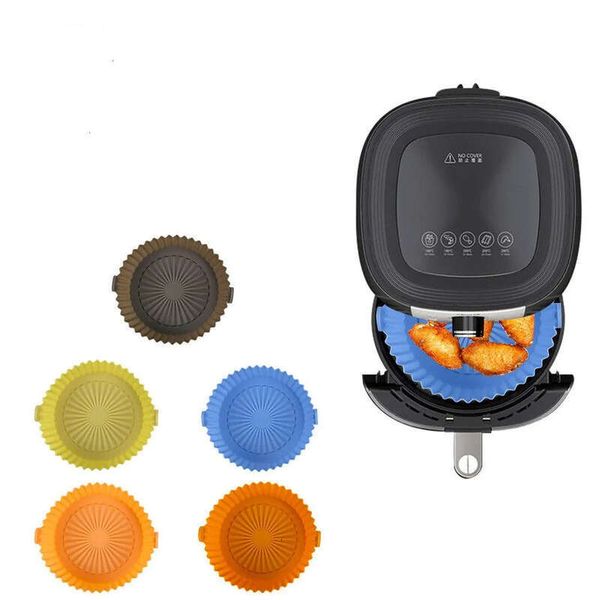 Tray Baking Pad Silicone Microwave Pizza Grill Pan Silicones Mat Reusable Air Fryers Er Pot Airfryer Accessories S Fryer s fryer