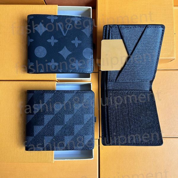 Top Luxury Leather Purse Wallets louiseity mens ggItalys Designer Wallet viutonity Retro Handbag Men Classic Card Holders Coin vuttons Famou