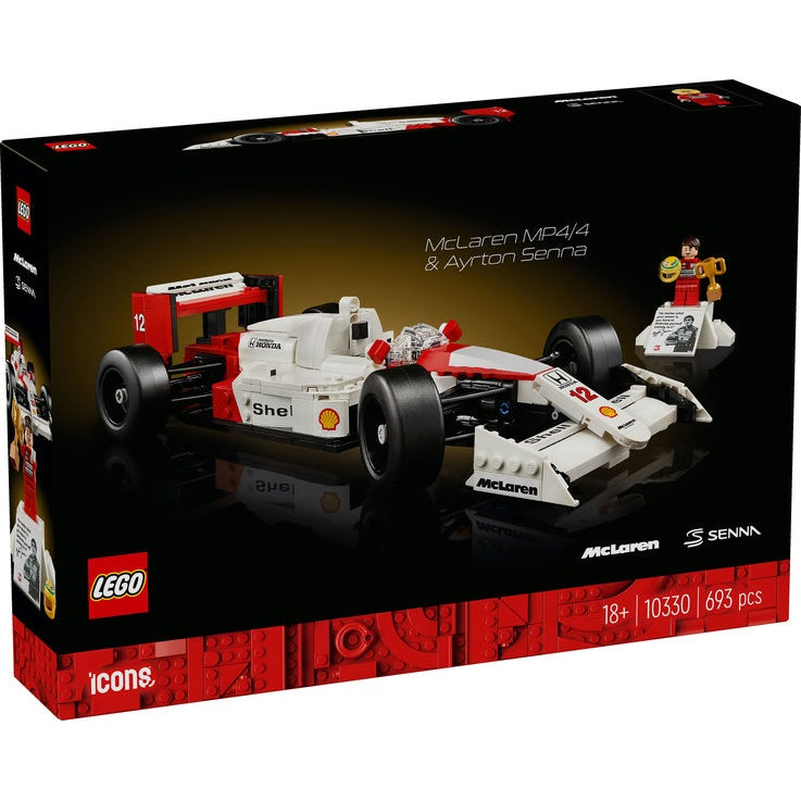 LEGO Icons 10330 McLaren MP4-4 and Ayrton Senna In Multi