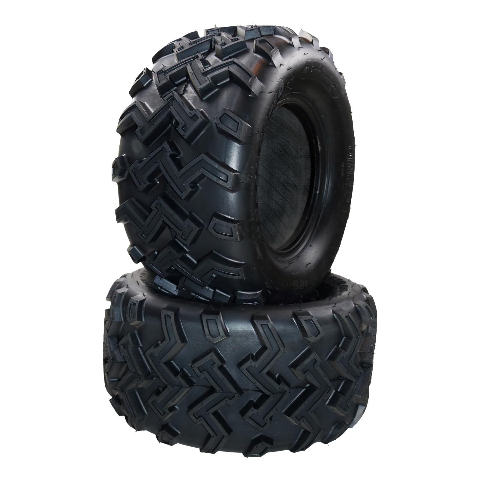 Garvee Set of 2 ATV UTV all-terrain Tires 22X10-10 4PR, Oblique Construction Non-Directional Tread Pattern QD-115, Pair of 2 UTV Tires for Suitable fo