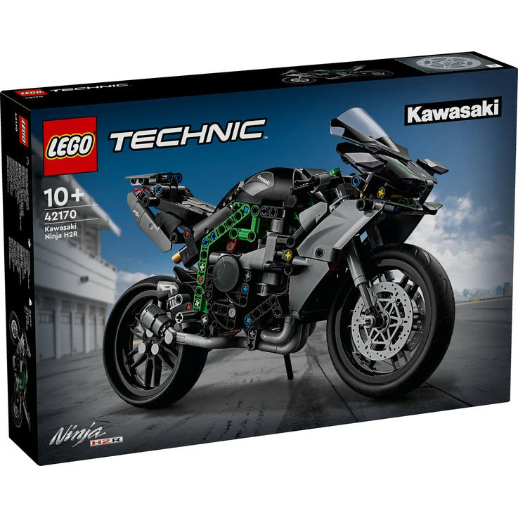 LEGO Technic 42170 Kawasaki Ninja H2R Motorcycle In Multi