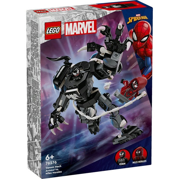 LEGO Superheroes 76276 Venom Mech Armor vs. Miles Morales In Multi