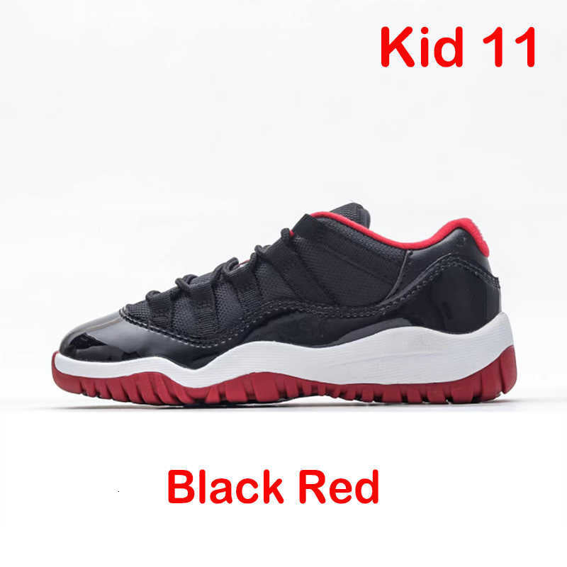 Low Kids Shoes Black Boys Grey Sneaker Cool Grey 11S Designer Basketball Cherry Trainers Baby Kid Youth Toddler Infants Children Boy Girl Big Space