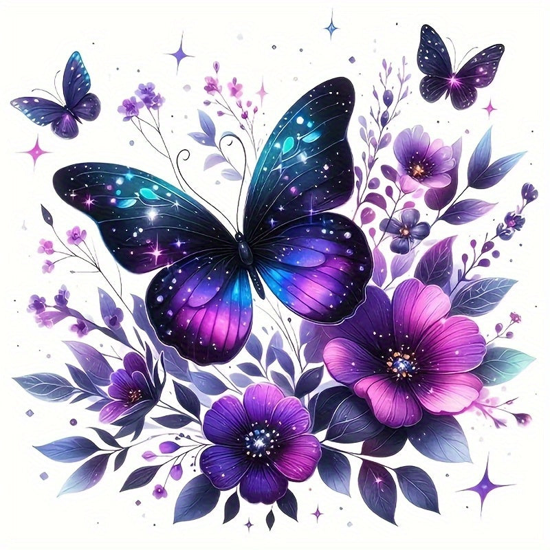 TEMU 6-inch And Floral Vinyl Decal Magical, Sparkling Stickers For Cars, Laptops, Bottles, Cell Phones| Durable And Easy To Stick On Glass, Metal,