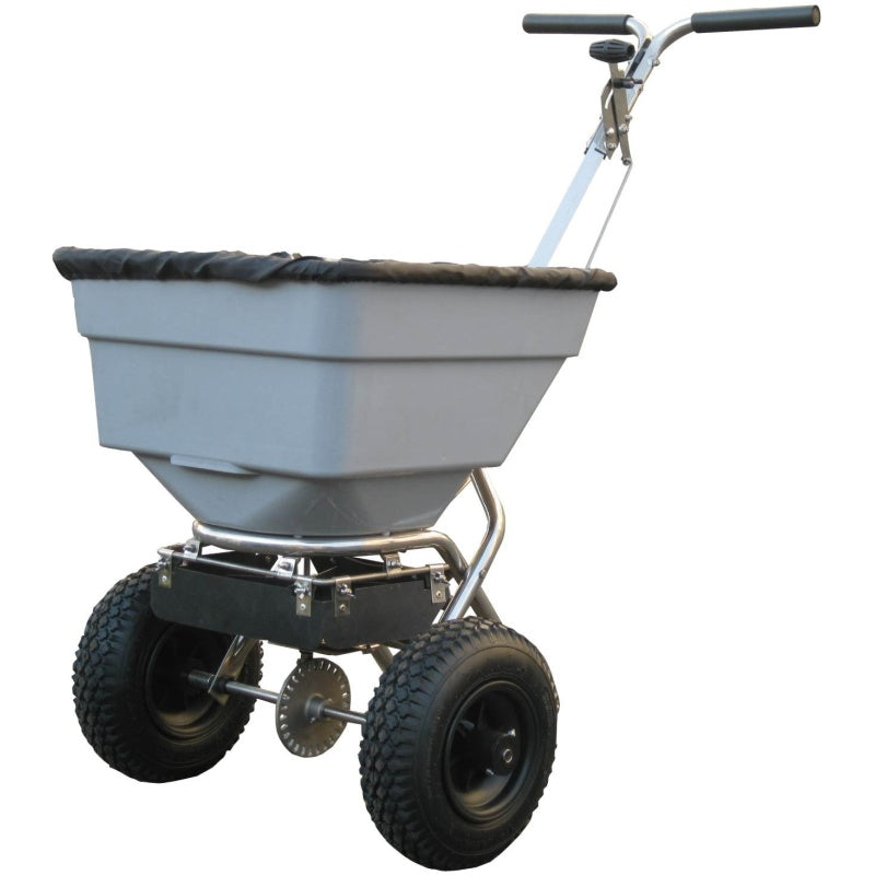The Handy THSS100 45kg Salt Spreader In Grey
